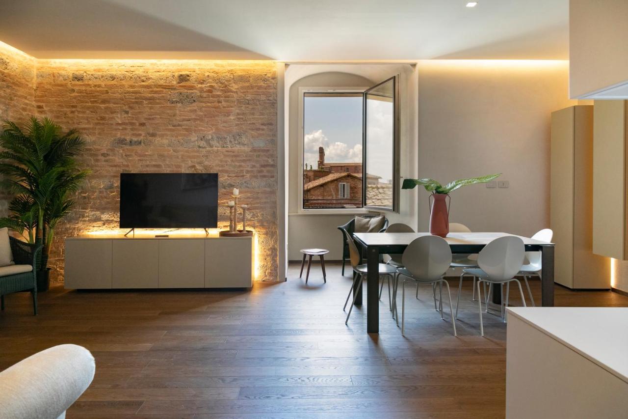 Appartement Palazzo Rinuccini Torre à Sienne Extérieur photo