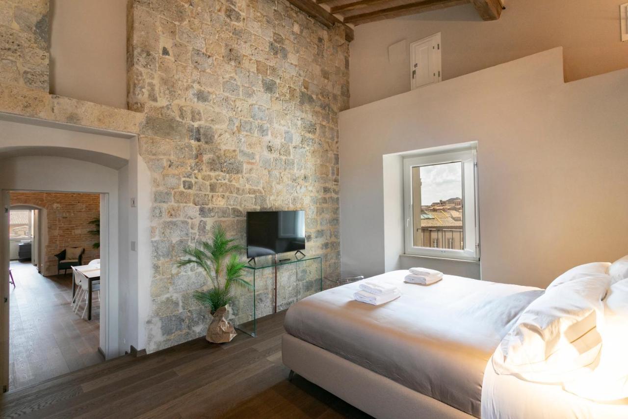 Appartement Palazzo Rinuccini Torre à Sienne Extérieur photo